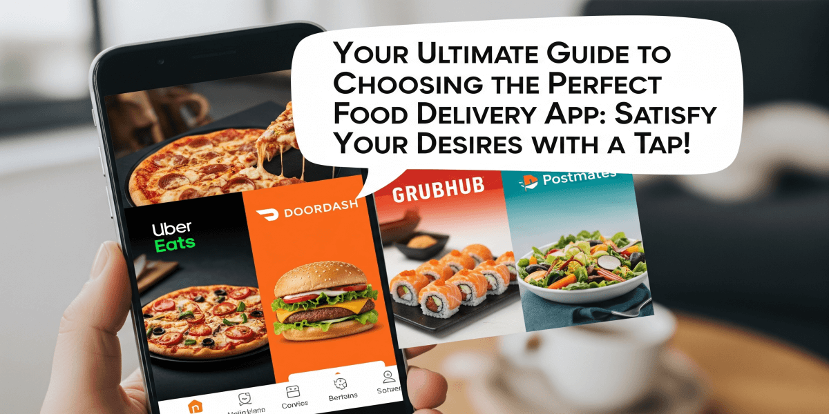 Your Ultimate Guide to Choosing the Perfect Food Delivery App: Satisfy Your Desires with a Tap!