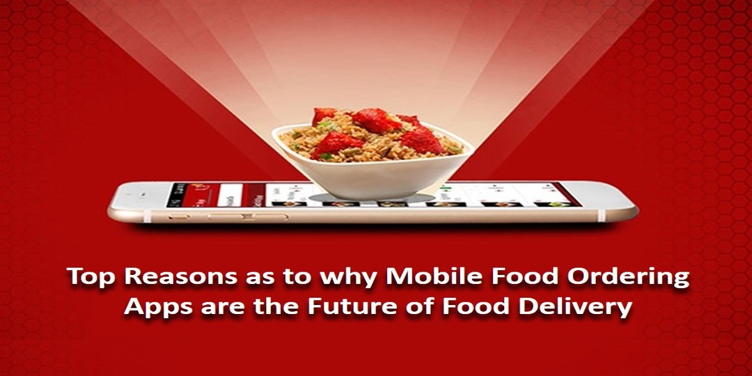 Top Reasons As To Why Mobile Food Ordering Apps Are The Future Of Food Delivery