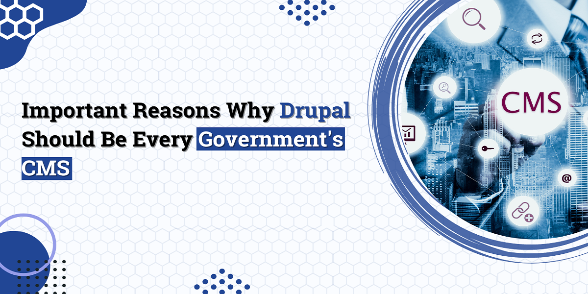 Important Reasons Why Drupal Should Be Every Government's CMS