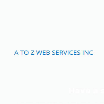 A TO Z WEB SERVICES INC